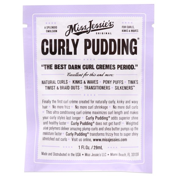 Pouding Bouclé par Miss Jessies pour Unisexe - Crème 1 oz