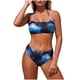 thumbnail image 3 of TaTaai V Neck Suspender Bikini Set, Women's Removable Padded Bra Swimsuit, High Cut Design for Beach and Pool Vacations Gift, 3 of 7