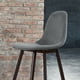 thumbnail image 5 of Conjunto de 2 Sillas de Bar de Cocina Interior Sin Brazos Gris, Bancos para Barra Respaldo Alto HOMEMAKE FURNITURE Clásico Minimalista, 5 of 8