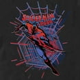 thumbnail image 2 of Men's Spider-Man: Across the Spider-Verse 2099 Spider-Man Logo Graphic Tee Black 3X Large, 2 of 5