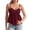 Wine, variant on Women's Summer Fashion Casual Chiffon Lace Trim Camisole Top