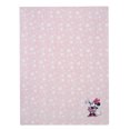 thumbnail image 2 of Lambs & Ivy Disney Baby Minnie Mouse Stars Pink Soft Fleece Baby Blanket, 2 of 4