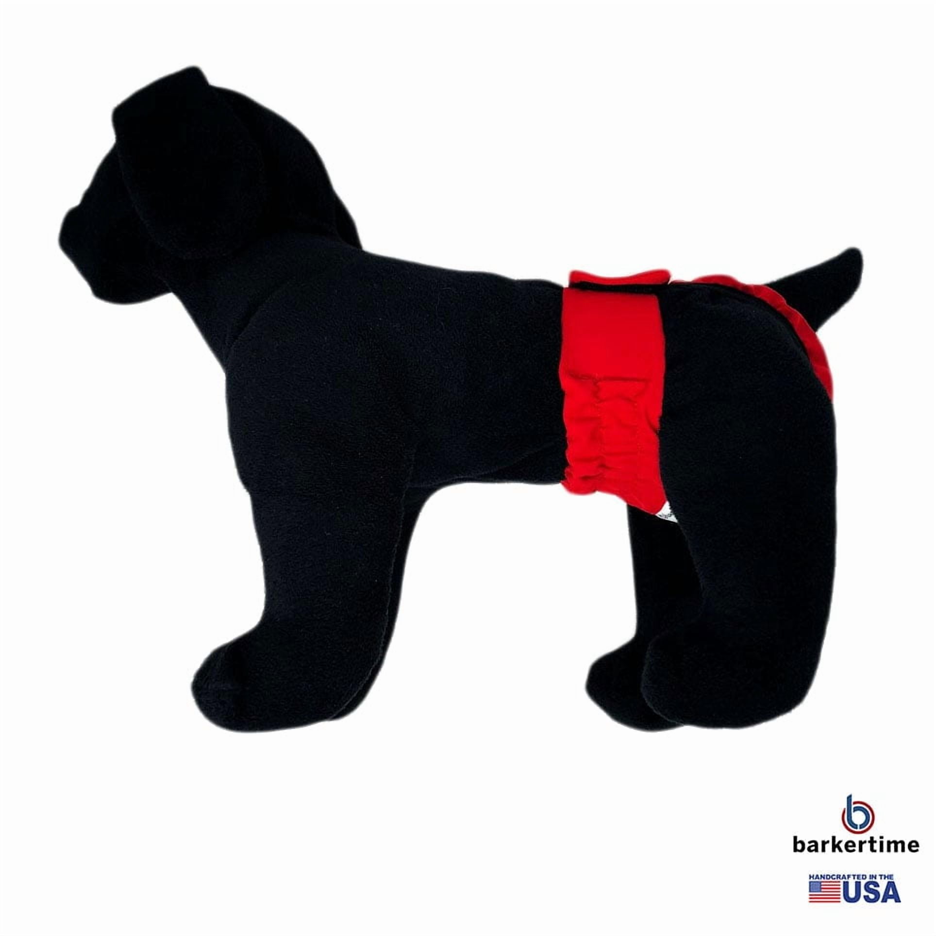 Barkertime Cherry Red Dog Diaper Pull-up