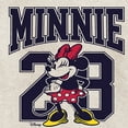 thumbnail image 3 of Disney - Minnie Mouse - Athletic Teammate 28 - Youth Crewneck Fleece Sweatshirt, 3 of 5