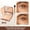 2# Natural, variant on Under Eye Brightener with Brush, Colored Clay CC Undereye Corrector for Dark Circles, Conceal Brighten Hydrating Under Eye Skin, Skin Concealer Color Correcting for Women