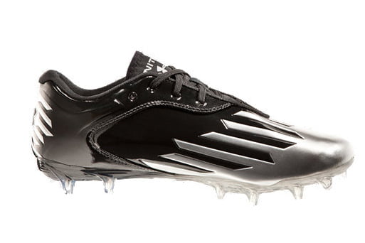 Free Shipping Under Armour Nitro Low  Football Cleats Shoes Black/Silver 