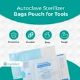 thumbnail image 6 of 200PCs COPERTINA Self Seal Sterilization Pouches with Dual Indicators for Dental Tools by VASTMED | Autoclave Sterilizer Bags Pouch for Tools, 6 of 7