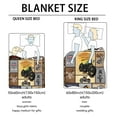 thumbnail image 6 of Sowide Motorcycle Blanket, Motorcycle Gifts for Men, Soft Fleece Blanket Throw Motorcycle Lovers Riders Unique Gifts, Comfy Lightweight Fuzzy Plush for Men Boys Father Adult, Couch Nap Bed(30"x40"), 6 of 8