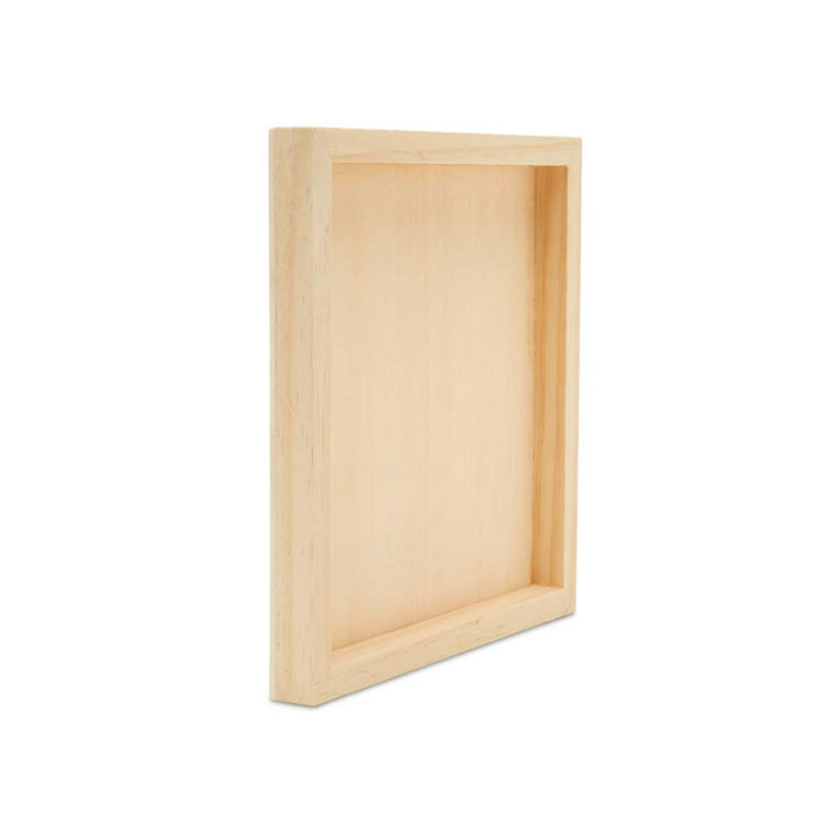 Unfinished Small Wooden Frames (Pack of 12)