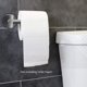 thumbnail image 2 of Soporte de papel higiénico Baño Montaje en pared Dispensador de toallas de papel Rollo de papel higiénico Colgador de almacenamiento Pulido, 2 of 8