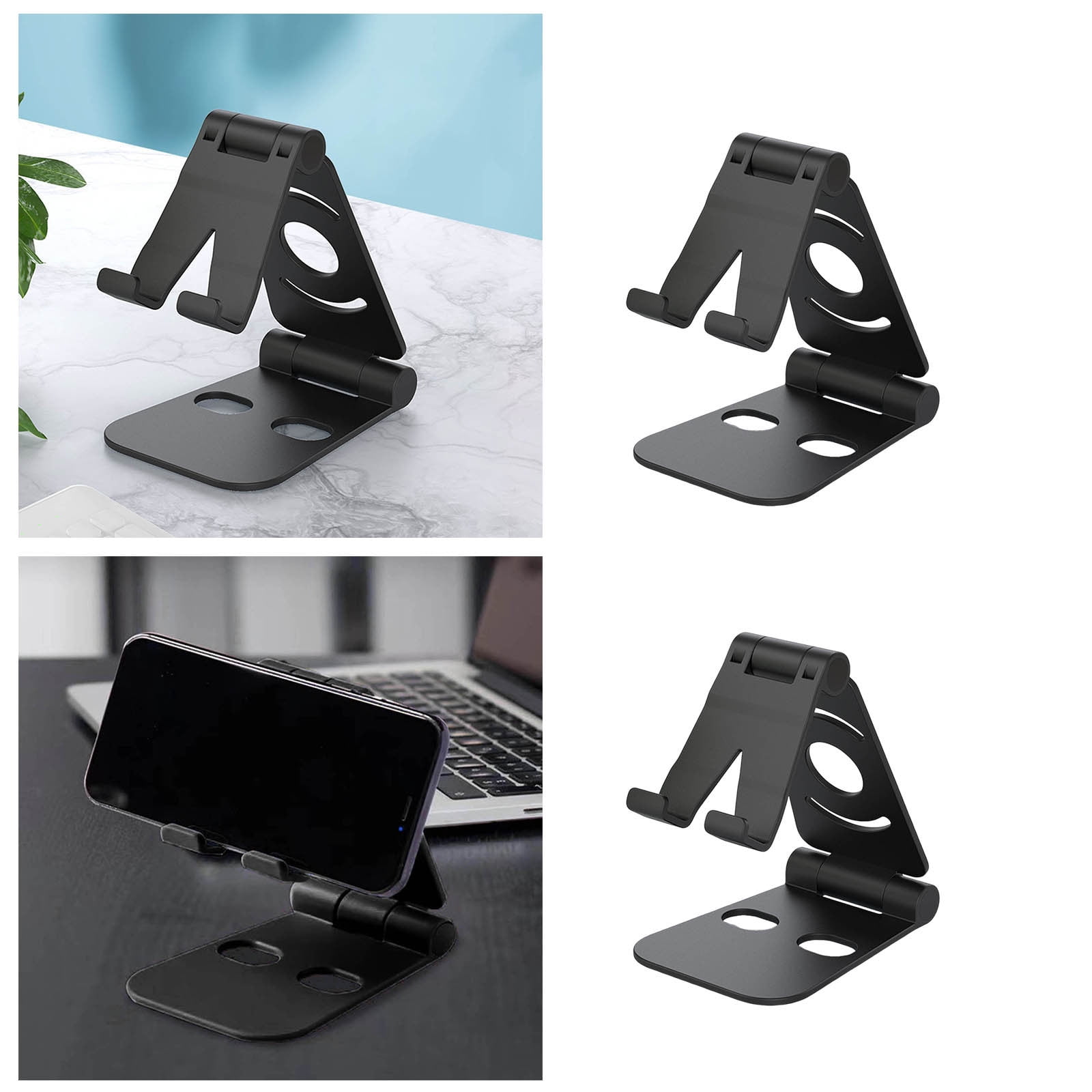 WIFKLSIIPG Universal Adjustable Mobile Phone Stand Desktop Phone Tablet PC Stand Bracket Simple Foldable