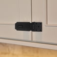 thumbnail image 3 of 2 Sets Hasp Latch Padlock Latch Barn Door Latch Fence Hinge Lock For Outdoor Gate, 3 of 8