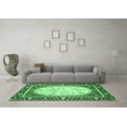 thumbnail image 3 of Ahgly Company Indoor Square Persian Emerald Green Traditional Area Rugs, 8' Square, 3 of 4