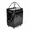 Black-Large, variant on Reusable Grocery Bag On Wheels Large Capacity Shopping Trolley Foldable Rolling Tote With Heavy Duty Handle For Travel (rose Larg