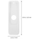 thumbnail image 2 of Estuche protector para control remoto Estuche blanco para control remoto Cubierta simple para control remoto Estuche portátil para control remoto, 2 of 6