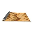 thumbnail image 2 of Ahgly Company Indoor Rectangle Abstract Orange Modern Area Rugs, 5' x 7', 2 of 4