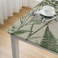 thumbnail image 4 of HAOXIT  Spring Tablecloth  Rectangular, Green Plants Wild Fern Washable Table Cover for Party Picnic Dinner Decor 36*36, 4 of 7