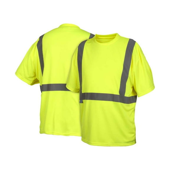 Hi-Vis Lime - No Pocket - Size 3X Large