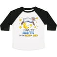 thumbnail image 3 of Inktastic I Love My Auntie to the Moon and Back Cute Sheep Boys or Girls Toddler T-Shirt, 3 of 5