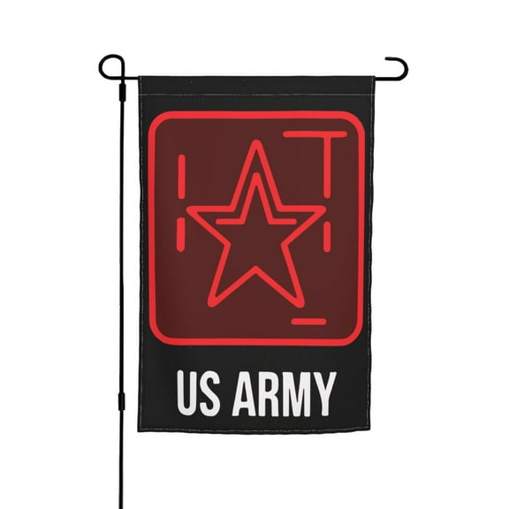 Us Army Garden Flag 12x18 Inch Indoor Balcony Courtyard Outdoor Decorative Flag