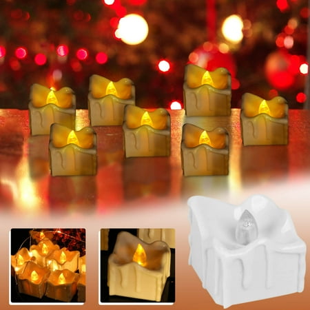 

Household 12pc Installed Mini Candle Light Home Decoration LED Holiday