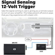 NVX XLCA2 X-Series 2-Channel Line Out Converter, Digital Bass Enhancer with xBOOST, Heavy-Duty