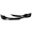 Unpainted Black, variant on Ikon Motorsports Compatible with 09-12 BMW E90 Front Bumper Lip Splitter Painted Black Sapphire Metallic