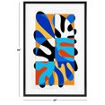 thumbnail image 3 of SAFAVIEH Spunky Splat 24" x 36" Framed Wall Art, 3 of 6