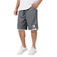 thumbnail image 1 of Men Shorts Men Summer Ice Silk Thin Sports Quick Drying Outside Cropped Relaxed Fit Short Pants, 1 of 4