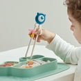 thumbnail image 4 of 18 Pcs Kids Chopsticks Learning Ring Silicone Training Chopstick Helper Rings, 4 of 9