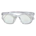 thumbnail image 2 of sunsanly Blue Light Blocking Glasses Unisex Clear View Large Frame Strong Hinge Smooth Transparent with Rim Eye Protection Clear Bluelight Glasses Spectacles, 2 of 8