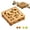 A, variant on Dwellin Cat Nail File Box Cats Scratch Puzzle Enrichment Wood Toys Gift for A Cats That Hates Having Its Nails Trimmed with Two Bell Balls