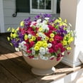 thumbnail image 3 of Flores artificiales HyeFlora para decoración de exteriores, 12 unidades, 3 of 7