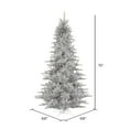 thumbnail image 2 of Vickerman 10' Silver Tinsel Fir Artificial Christmas Tree, Unlit, 2 of 3