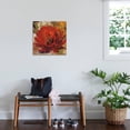 thumbnail image 3 of Art.com Fiery Dahlias II Crop Stretched Canvas Print Wall Art by Silvia Vassileva, 24" x 24", 3 of 4