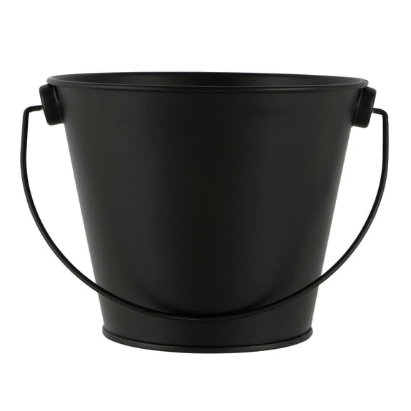 Celebrate It Chalkboard Round Metal Bucket, 4" , 12 Pack