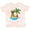 Tie Dye Pink, variant on Inktastic Reindeer on the Beach with Palm Tree Boys or Girls Toddler T-Shirt