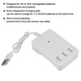 thumbnail image 2 of Portable AA Battery USB Charger, Compact Battery Charger, ABS Ith USB Plug Three Slots Charger Or AA AAA Rechargeable Battery Laptop, 2 of 6