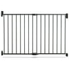 Munchkin® Push to Close™ Hardware Mounted Extending Metal Safety Toddler Baby Gate, Dark Gray