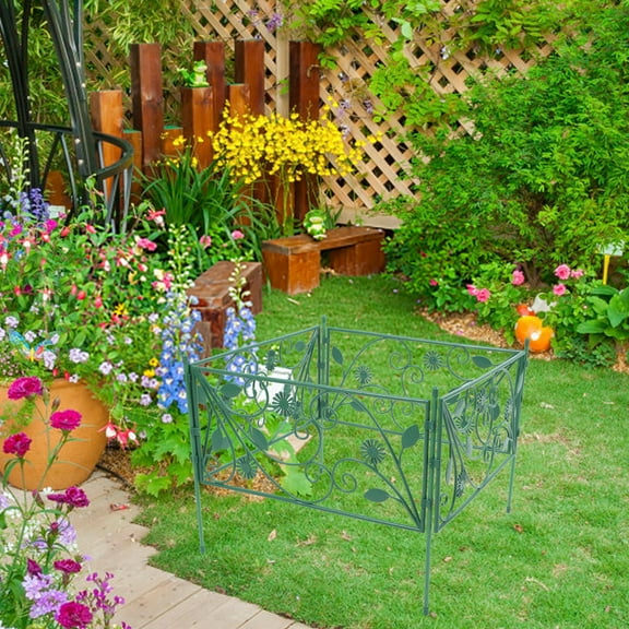 Raindrops  Climbing Flower Stand Screen Plant Support Stake Garden Obelisk Trellis Plants Green