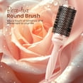 thumbnail image 6 of AIMIKE Rose Luxe Round Brush, 2.5” Blow Out Brush for Styling, Curling & Add Volume, Barrel 1.7 Inch, 6 of 10