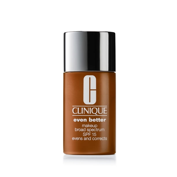 Maquillaje Even Better de Foundation Clinique, amplio espectro, SPF 15