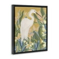 thumbnail image 4 of Stupell Industries Egret & Lake Vegetation Animals & Insects Painting Black Floater Framed Canvas Art Print Wall Art, 17 x 21, 4 of 10