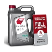Idemitsu IFG3 5W-30 SQ/GF-7A Motor Oil - 5 qt