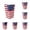 6.4Inch, variant on Patriotic Popcorn Boxes 4th of July Stars and Stripes Snack Containers Traditional Disposable Paper Treat Boxes with America Flag Design for Independence Day USA 250th Anniversary Party Supplies BBQ