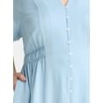 thumbnail image 2 of Terra & Sky Women's Plus Size Utility Shirt Dress, 0X-5X, 2 of 4