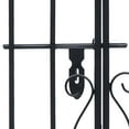 thumbnail image 5 of vidaXL Ornamental Garden Gate Wrought Iron 48"x8.1"x39.4", 5 of 5