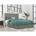 thumbnail image 2 of AFI NoHo Farmhouse Queen Wood Bed with Footboard and 2 Drawers in Gray, 2 of 6