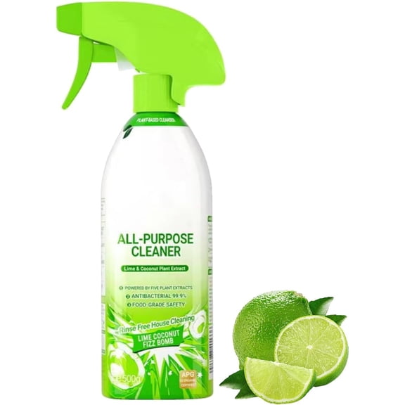 Cleanways All Purpose Cleaner, All-Purpose Plant-Based Cleaner, Strong Decontamination Descaling Oven Cleaning Spray, Multipurpose Cleaners for Kitchen, Hold, Oven, Stove, 500ml