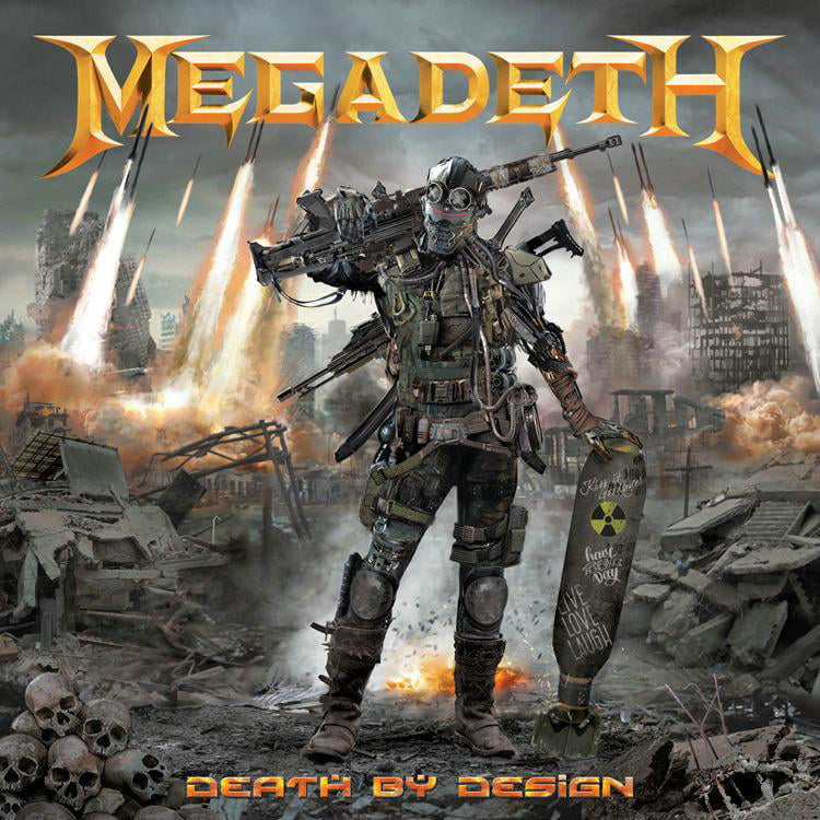 Megadeth Death by Design Hardcover (Hardcover)